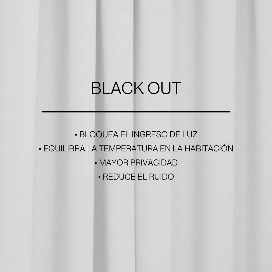 Cortinas Blackout Lino - A medida