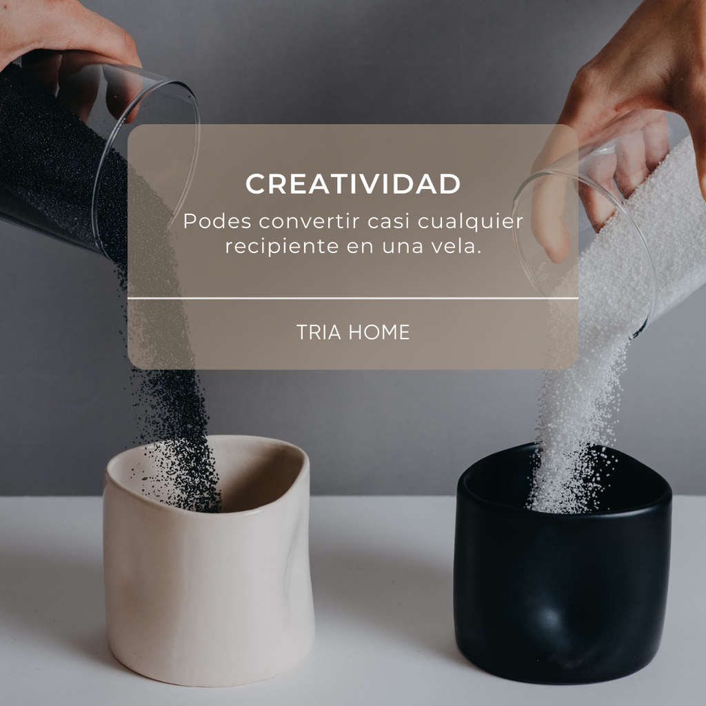 1 kg Velas Perladas White + 20 Pabilos