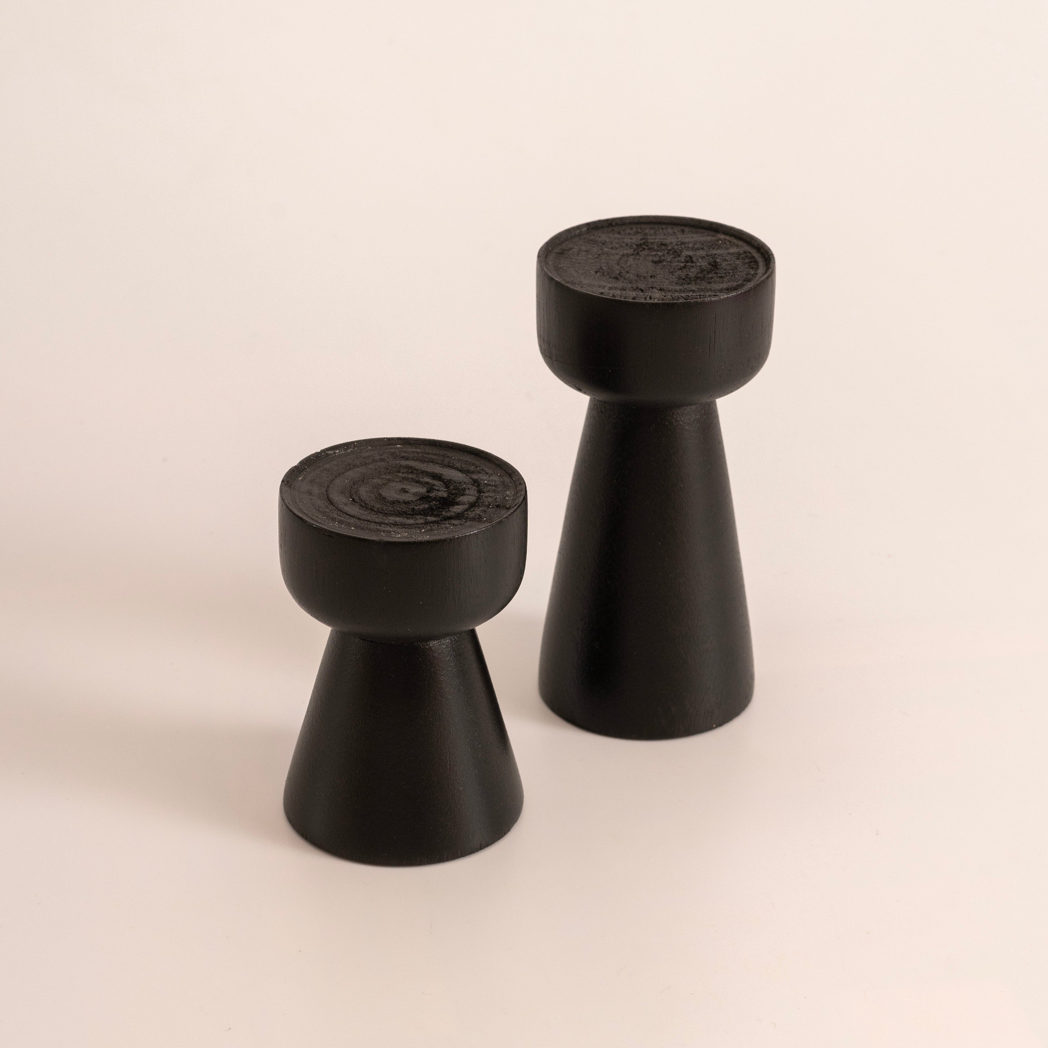 Portavelas MEGAN BLACK - Set x 2 image 3