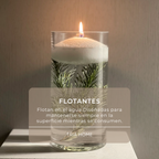 1 kg Velas Perladas White + 20 Pabilos