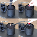 Velas Perladas Black + Pabilos image 5