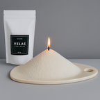 1 kg Velas Perladas White + 20 Pabilos