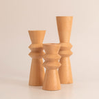 Portavelas SOFIA Wood - Set x3 image 0