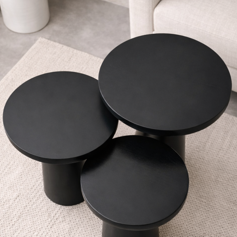 Mesa de Arrime LAGOS BLACK