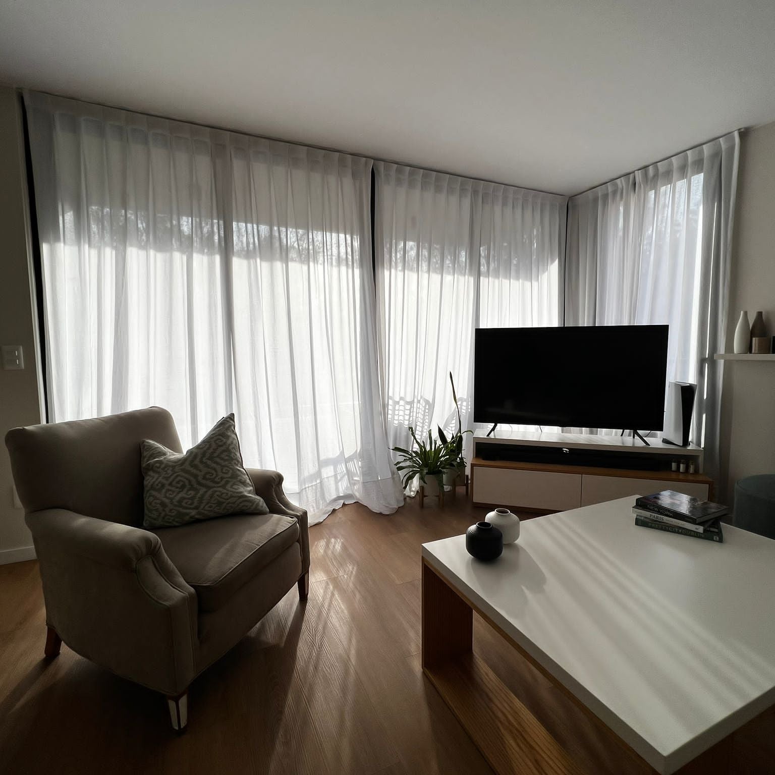 Cortinas de Gasa - A medida image 1